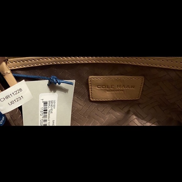 ✨SOLD!✨Cole Haan✨NWT!✨Genevieve Woven Leather Bag - Picture 14 of 16